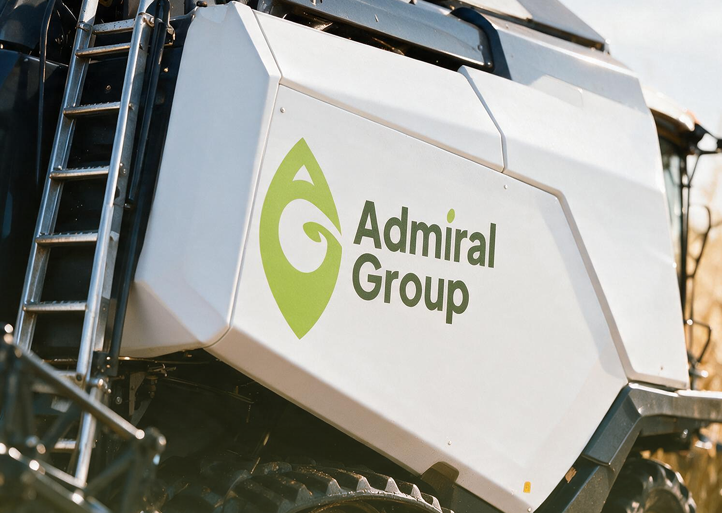 Admiral Group agricultural vehicle branding