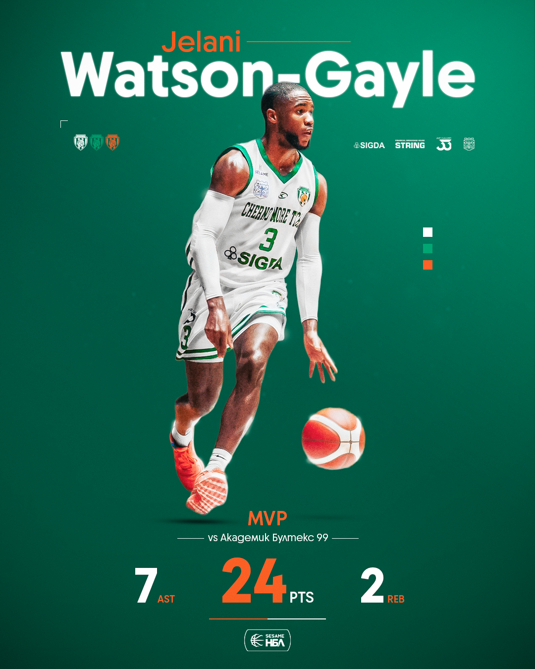 Jelani Watson-Gayle player feature