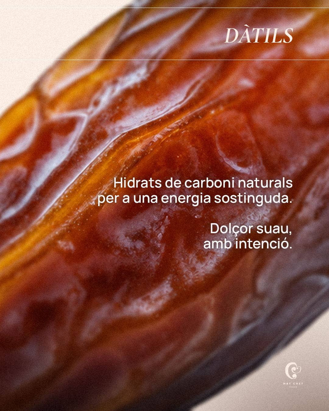 Close-up of date ingredient