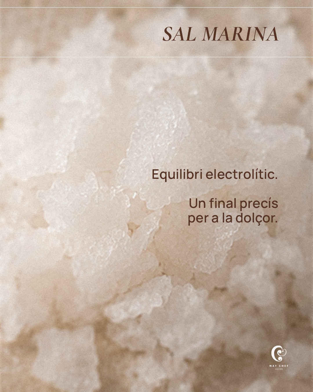 Close-up of sea salt