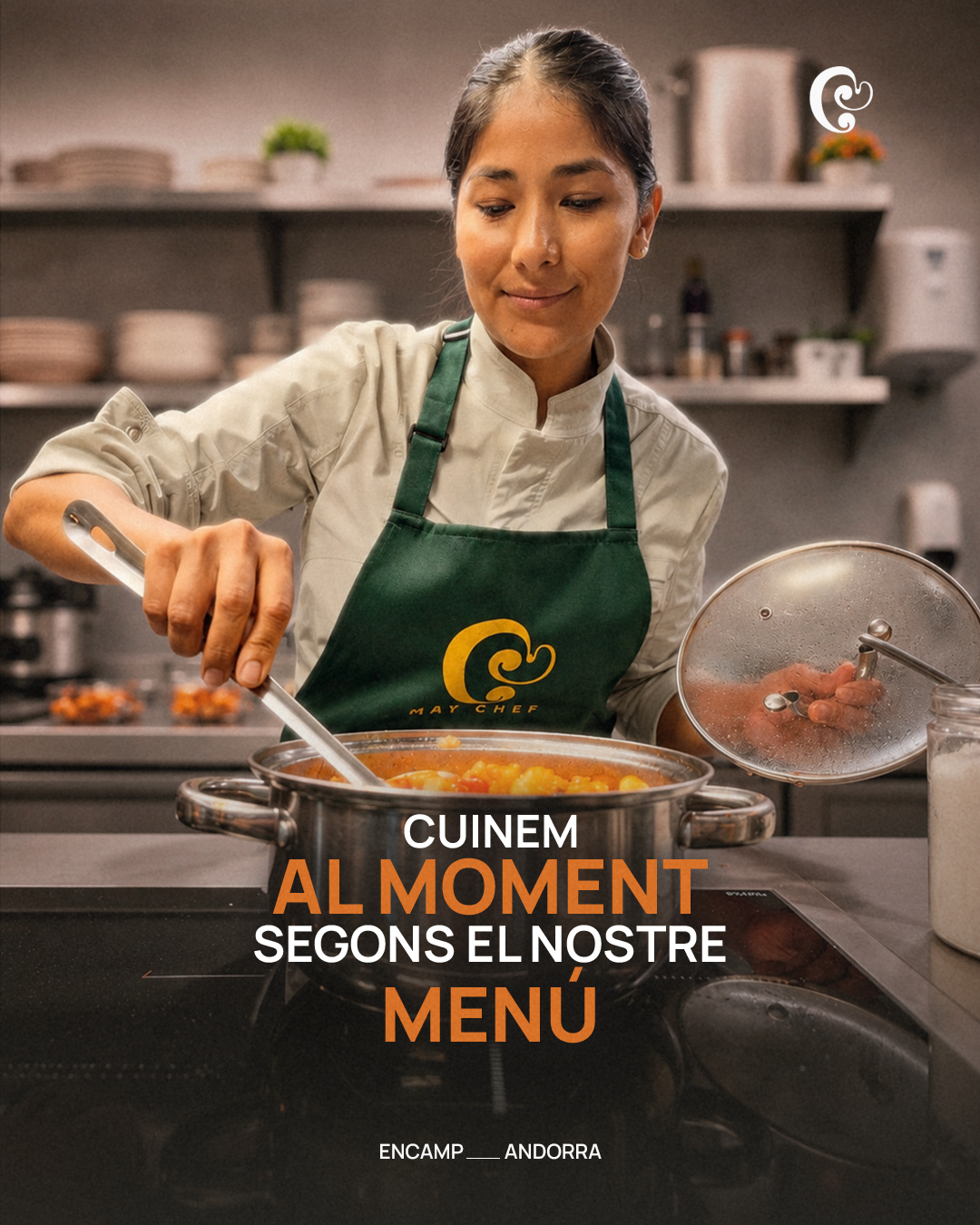 May Chef Atelier glass packaging communication